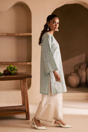 Ice Snow 2Pc - Embroidered Khaddar Dress