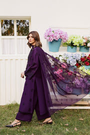 Jimmy 3Pc - Embroidered Khaddar Dress