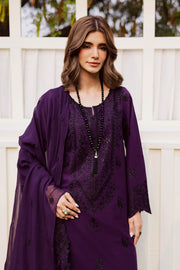 Jimmy 3Pc - Embroidered Khaddar Dress