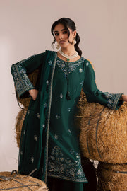  Nuriya 3Pc - Embroidered Khaddar Dress BATIK WINTER PRET 2025  BATIK   XS / Ocean Green / Khaddar-S / Ocean Green / Khaddar-M / Ocean Green / Khaddar-L / Ocean Green / Khaddar-XL / Ocean Green / Khaddar