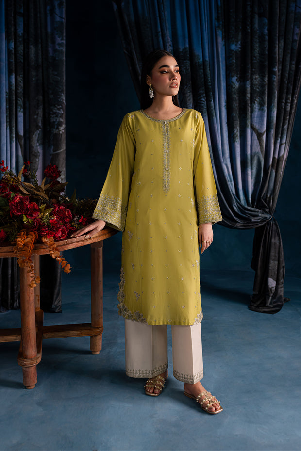 Rowena 2Pc - Embroidered Lawn Dress