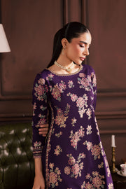 Sangria 2Pc - Embroidered Khaddar Dress