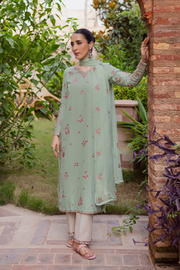 Sea Zunaisha 3Pc - Embroidered Khaddar Dress