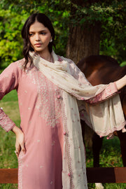  Solace Pink 3Pc - Embroidered Khaddar Dress BATIK WINTER PRET 2025  BATIK   XS / Tea Pink / Khaddar-S / Tea Pink / Khaddar-M / Tea Pink / Khaddar-L / Tea Pink / Khaddar-XL / Tea Pink / Khaddar