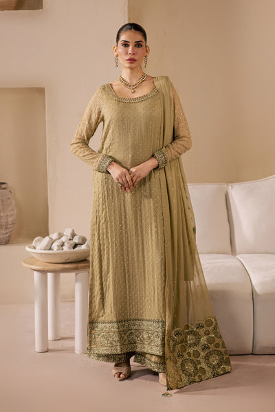 Zuleya 3Pc - Embroidered Luxe Pret