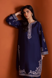 Bloomy 2Pc - Embroidered Khaddar Dress