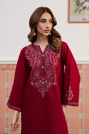Hyde 2Pc - Embroidered Khaddar Dress
