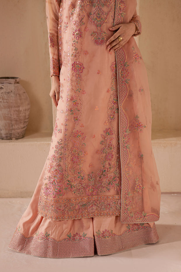 Leela 3Pc - Embroidered Luxe Pret