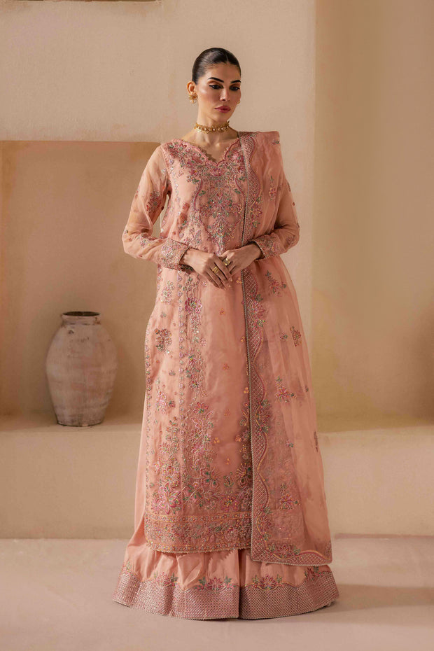 Leela 3Pc - Embroidered Luxe Pret