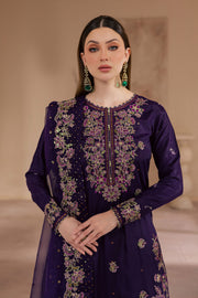 Unzilla 3Pc - Embroidered Luxe Pret