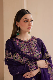 Unzilla 3Pc - Embroidered Luxe Pret