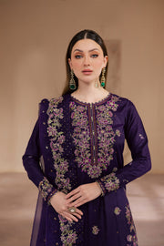 Unzilla 3Pc - Embroidered Luxe Pret