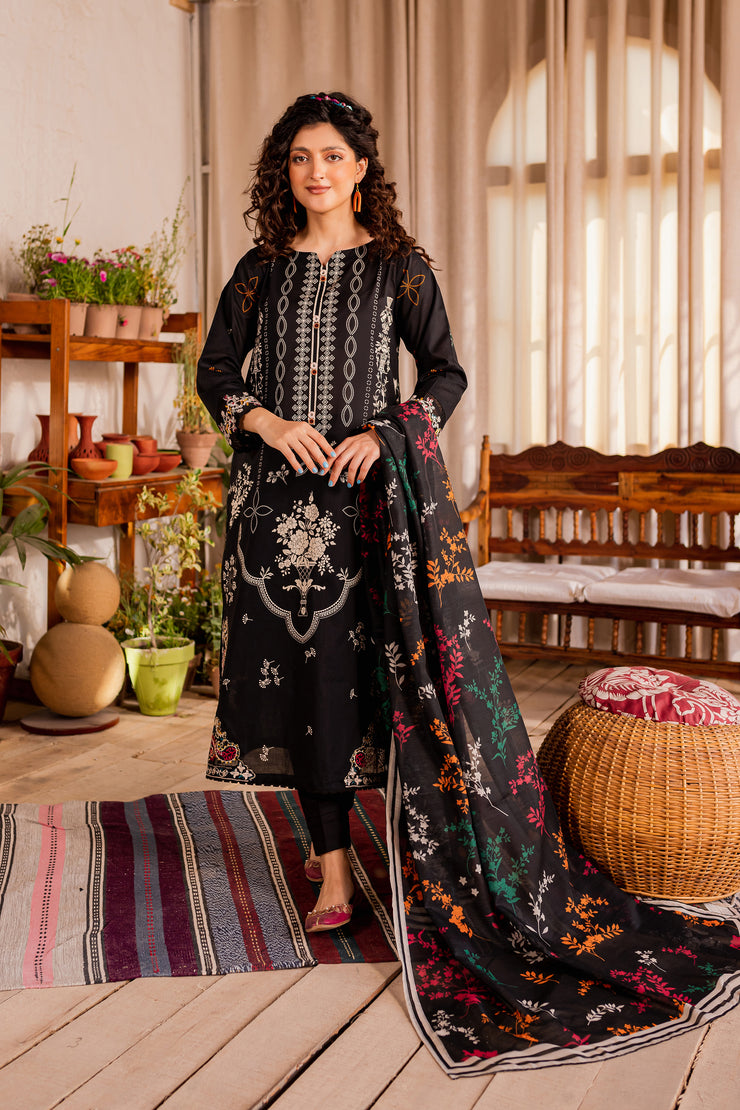 Dig. Lilly Black 3Pc