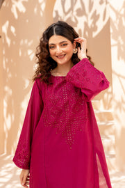 Pink Corduroy 2Pc