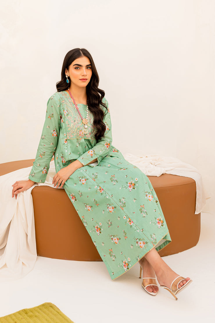 Dig. Green Lilly 2Pc