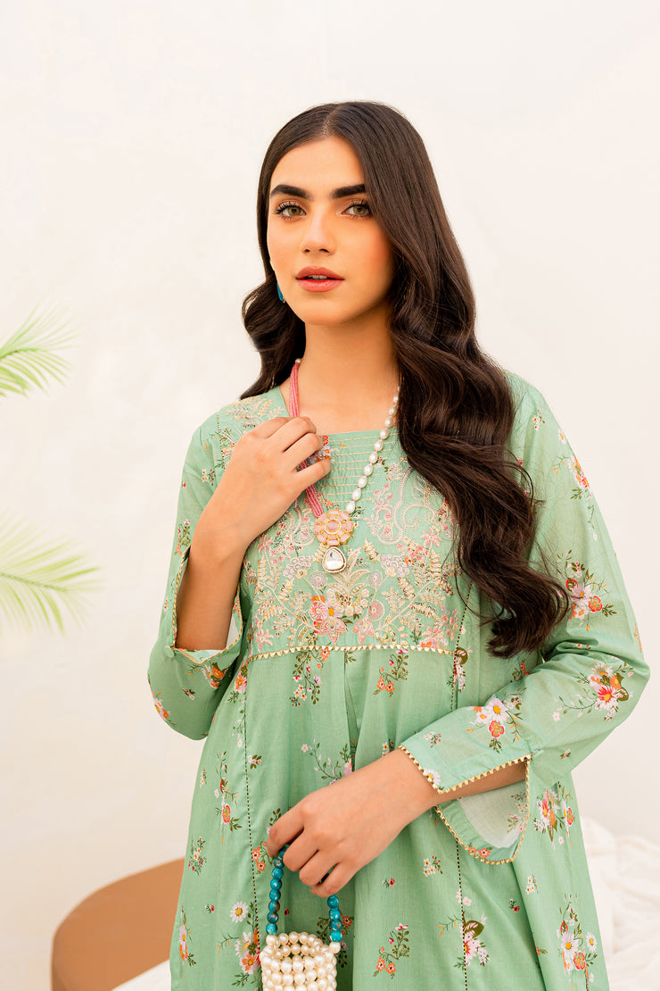 Dig. Green Lilly 2Pc