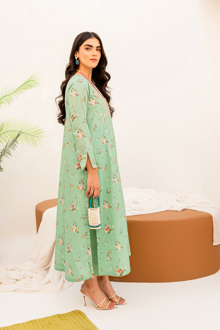 Dig. Green Lilly 2Pc